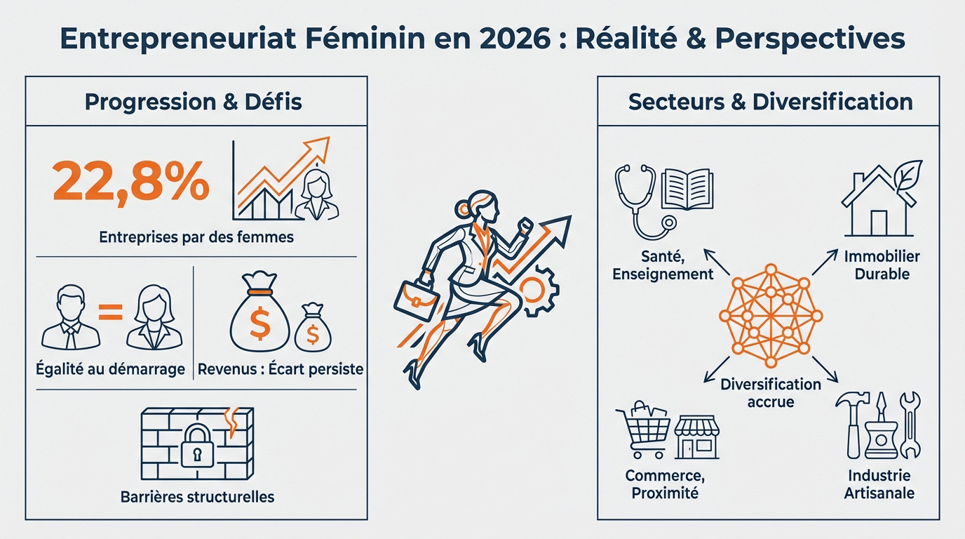 Statistiques et tendances de l'entrepreneuriat féminin au Canada en 2026