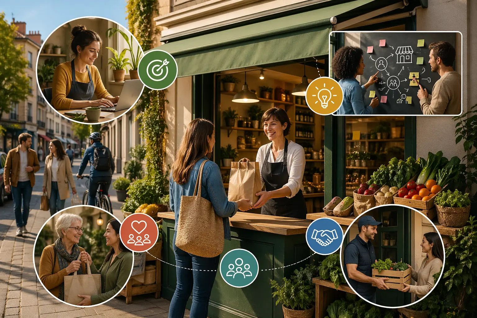 Commerce de proximité stratégies gagnantes