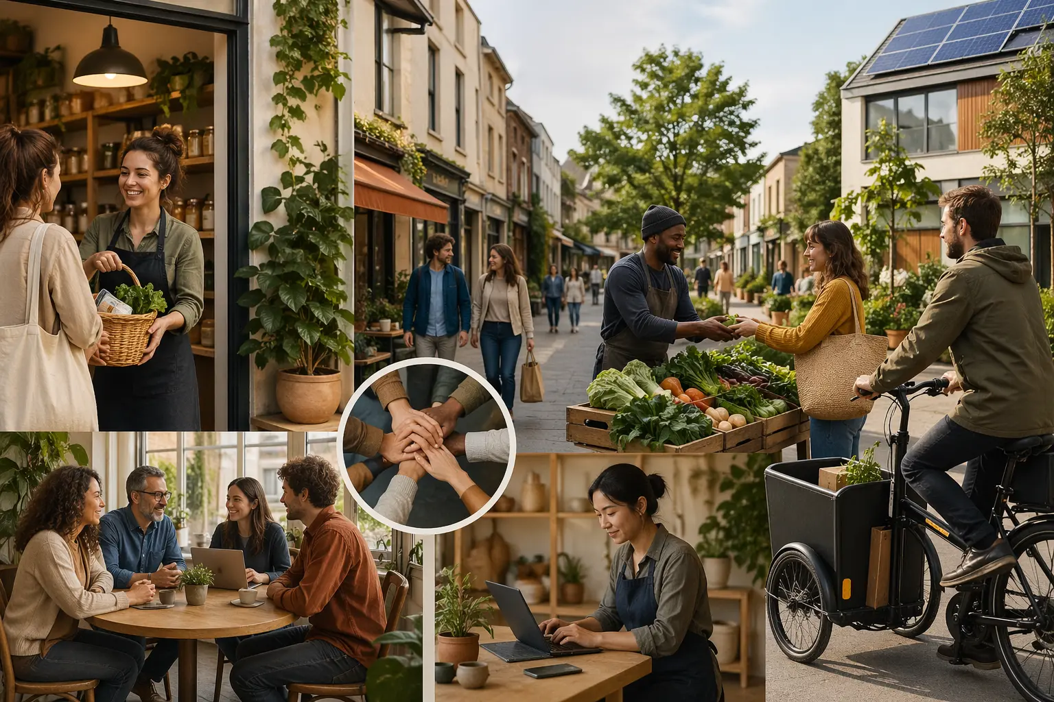 Commerce local nouveaux modèles