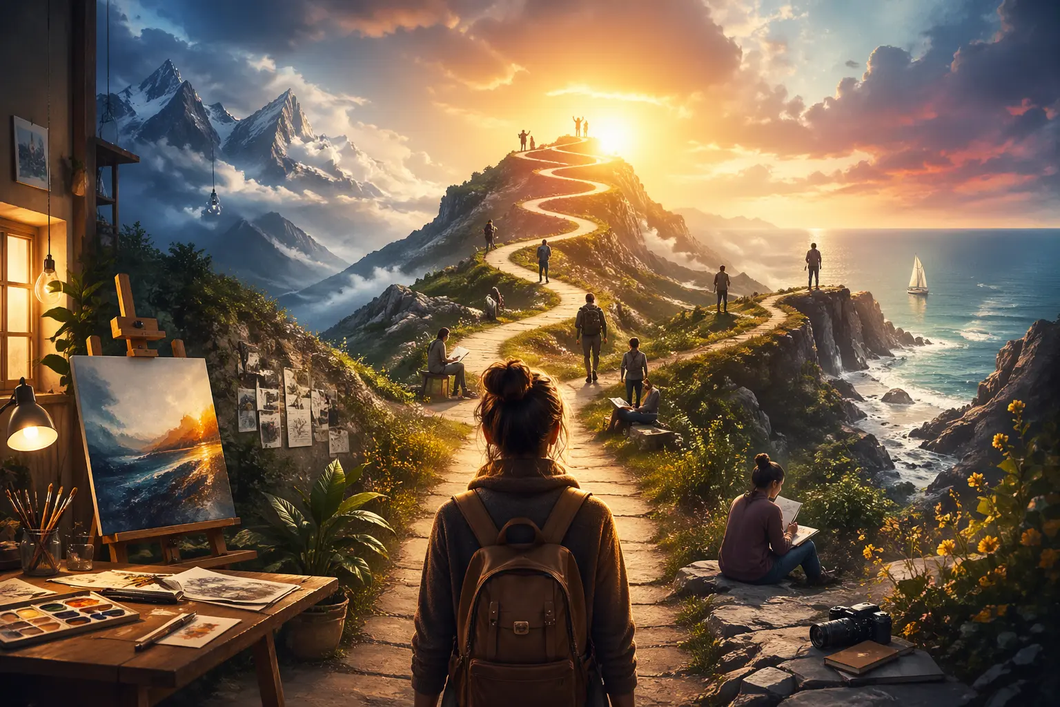Créateur parcours inspirants