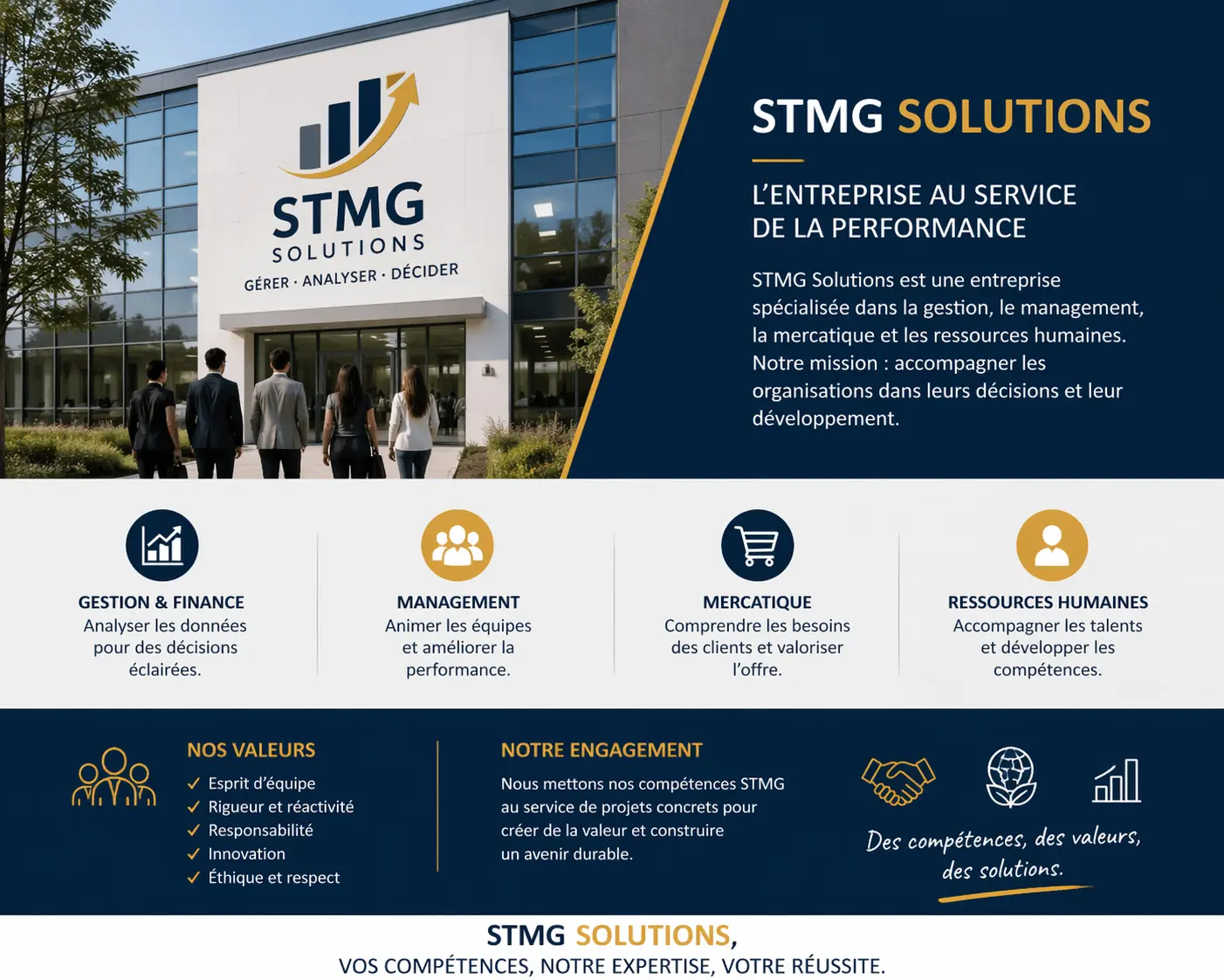 caractérisation d'une entreprise stmg